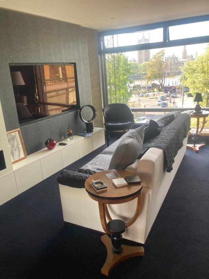 Luxury Designer Apartment River View Of Parliament Westminster Big Ben. London Luaran gambar